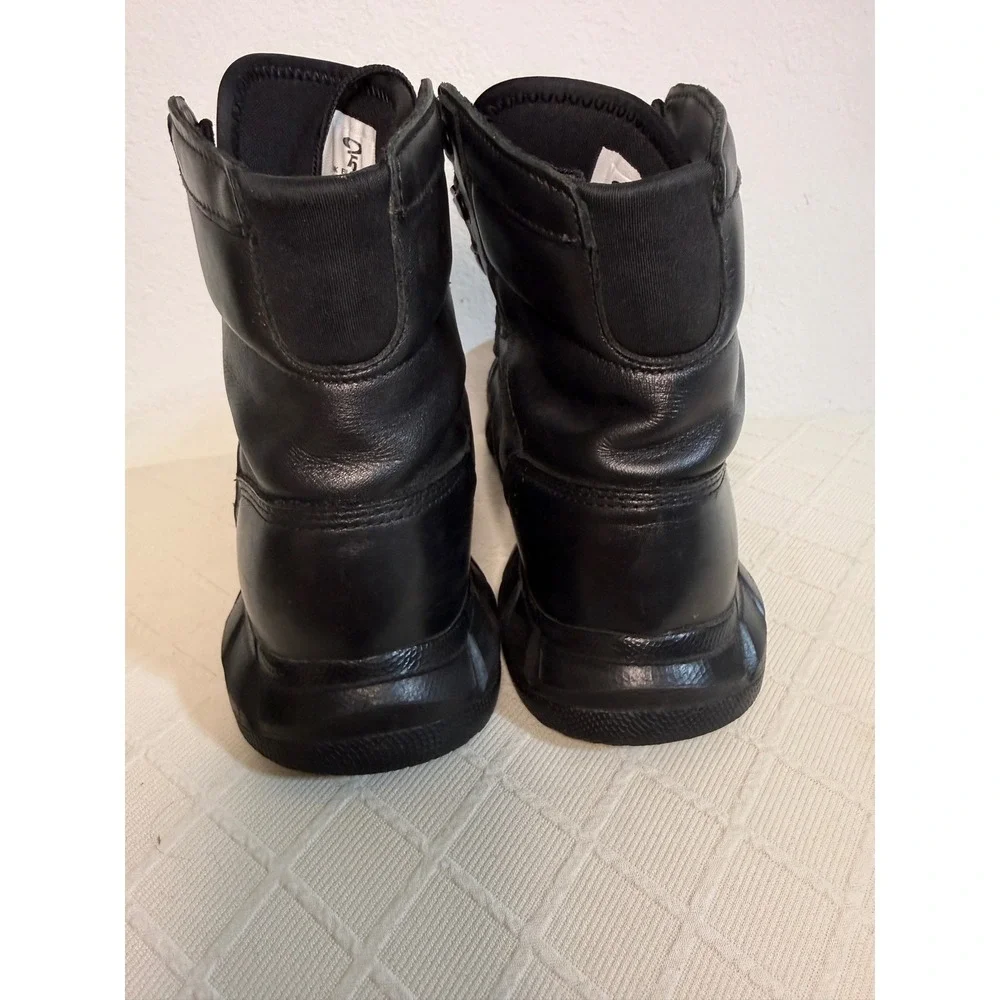 Oakley Boots Mens Black Leather Tactical Combat 7.5 Light Assault Military Style
